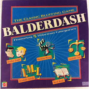 Balderdash Board Game circa 2003 by Mattel